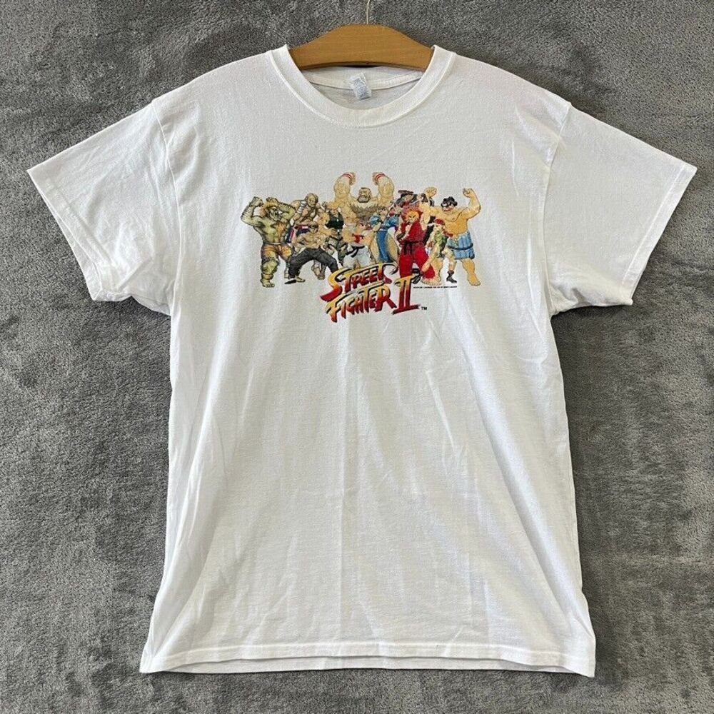 Vintage Street Fighter II Licensed T-Shirt Tee Video Game Gamer Capcom 90s Sz S?